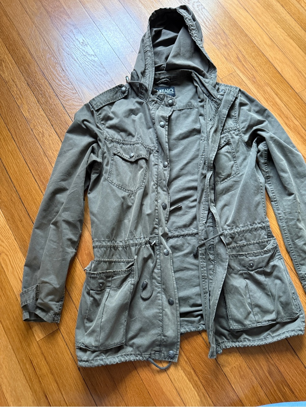 Buffalo David Bitton women’s utility military Jacket S